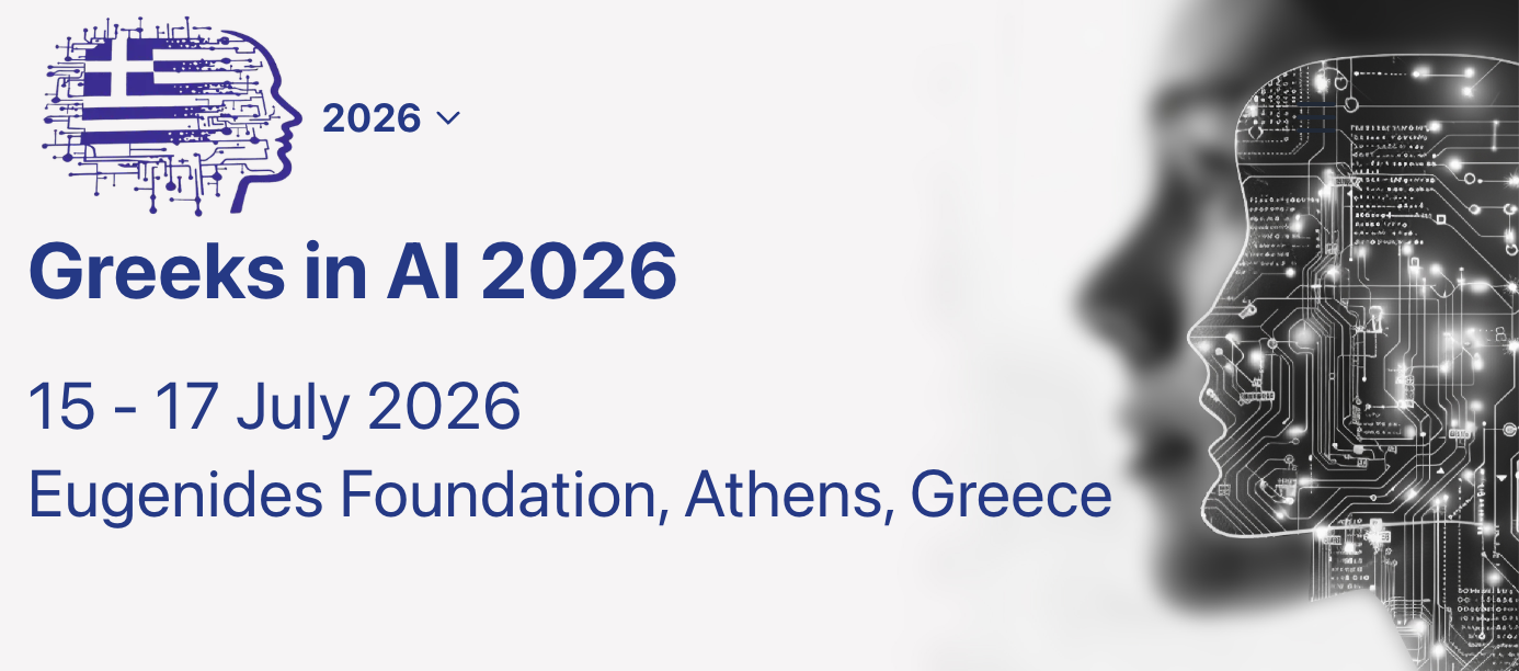 Greeks in AI 2026 official conference logo